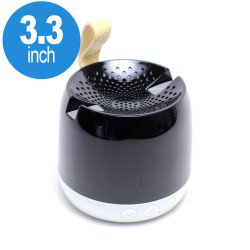 Cell Phone Holder Style Portable Bluetooth Speaker G08 (Black)